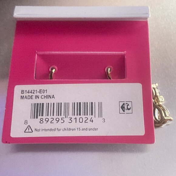 Betsey Johnson Cat Earrings - Picture 2 of 2